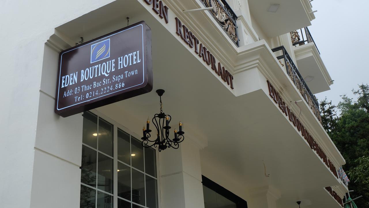 Eden Boutique Hotel & Spa Sa Pa Exterior foto