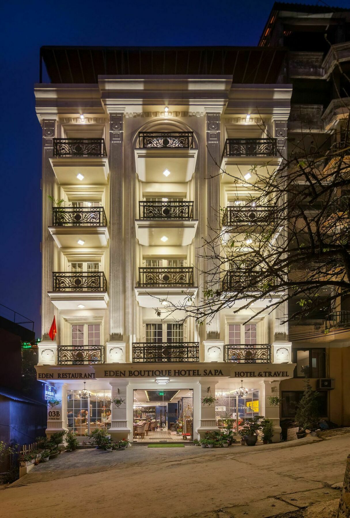 Eden Boutique Hotel & Spa Sa Pa Exterior foto